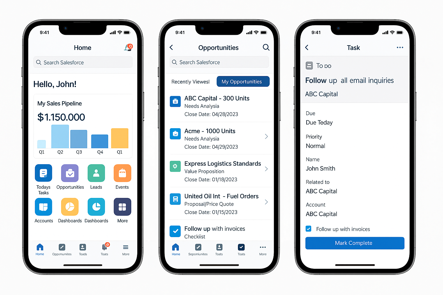 Salesforce mobile App