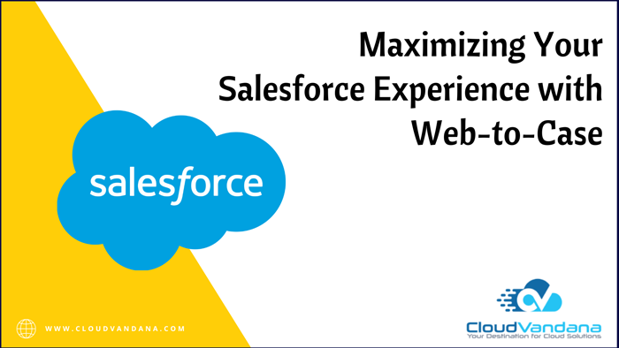 Web-to-case in Salesforce